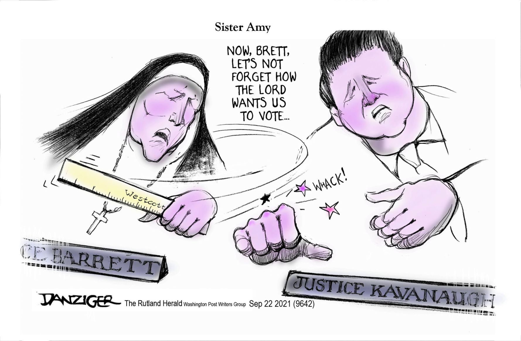 Jeff Danziger cartoon